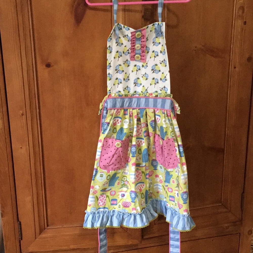 Matilda Jane Clothing Little Kitchen Apron NWOT